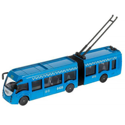 Троллейбус Метрополитен инерционный Технопарк SB-18-11WB(NO IC).20-1 1